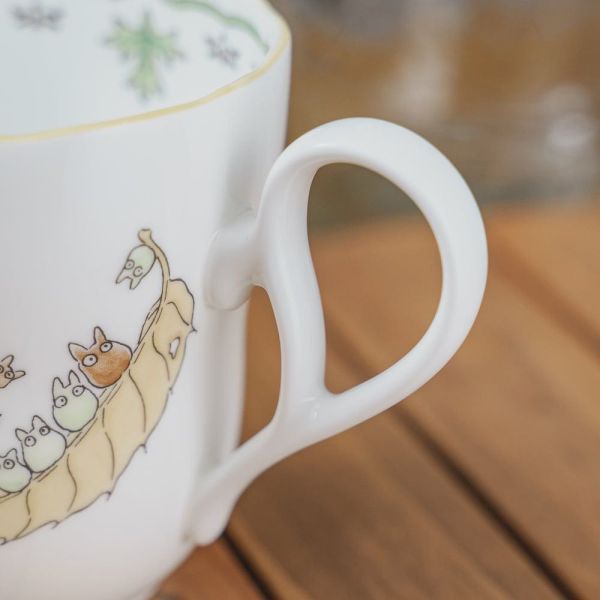 宮崎駿 Noritake 龍貓骨瓷馬克杯 台南好玩.日本商品.日本正版.日本代購.日本雜貨.龍貓娃娃.宮崎駿周邊商品.魔女宅急便.神隱少女.無臉男.霍爾移動城堡.波妞.史努比.角落生物.拼圖.Peko牛奶妹.迪士尼