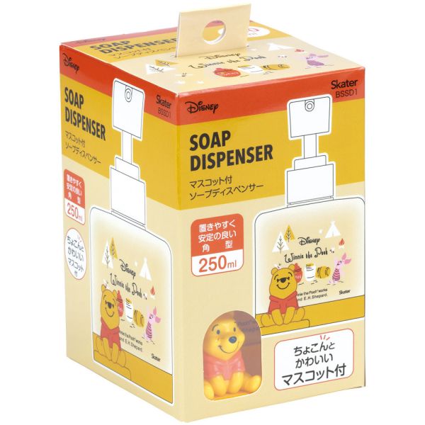 迪士尼 小熊維尼造型 液體罐/洗手乳-250ml 