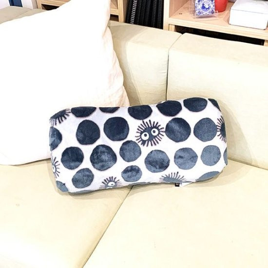 宮崎駿 龍貓 剪影系列 腰墊/靠墊 -灰塵精靈 