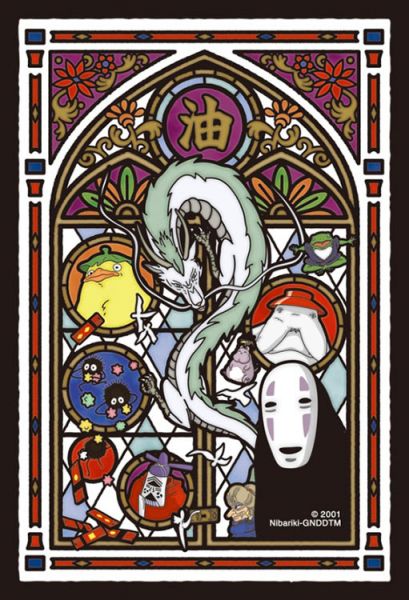 『日本製』宮崎駿 神隱少女126pcs 透明壓克力彩繪拼圖 台南好玩.日本商品.日本正版.日本代購.日本雜貨.龍貓娃娃.宮崎駿周邊商品.魔女宅急便.神隱少女.無臉男.霍爾移動城堡.波妞.史努比.角落生物.拼圖.Peko牛奶妹.迪士尼