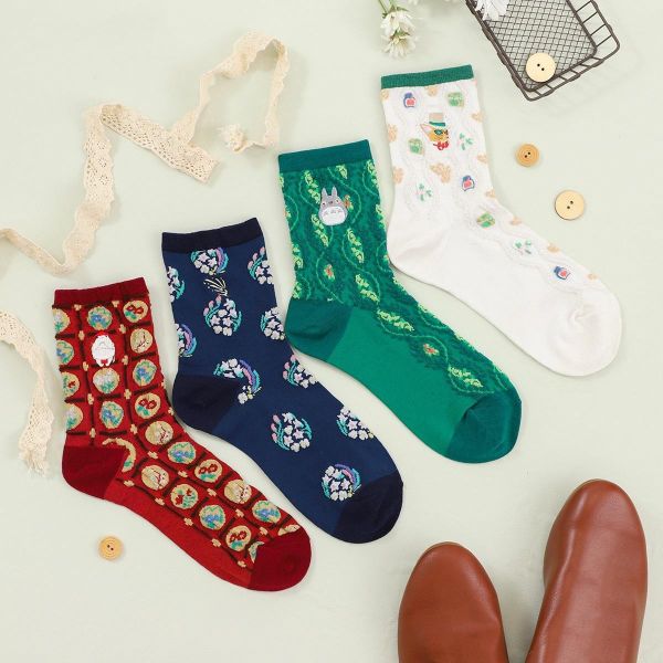 宮崎駿 成人船型襪 