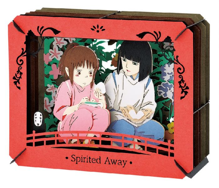 宮崎駿 神隱少女 DIY立體紙劇場-白龍安慰千尋 台南好玩.日本商品.日本正版.日本代購.日本雜貨.龍貓娃娃.宮崎駿周邊商品.魔女宅急便.神隱少女.無臉男.霍爾移動城堡.波妞.史努比.角落生物.拼圖.Peko牛奶妹.迪士尼