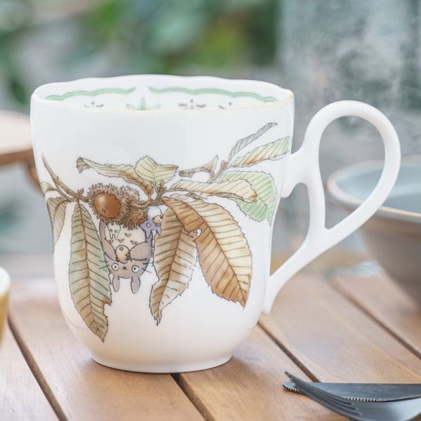 宮崎駿 Noritake 龍貓骨瓷馬克杯 台南好玩.日本商品.日本正版.日本代購.日本雜貨.龍貓娃娃.宮崎駿周邊商品.魔女宅急便.神隱少女.無臉男.霍爾移動城堡.波妞.史努比.角落生物.拼圖.Peko牛奶妹.迪士尼