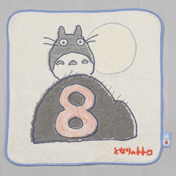 宮崎駿 龍貓 月份小方巾-8月 台南好玩.日本商品.日本正版.日本代購.日本雜貨.龍貓娃娃.宮崎駿周邊商品.魔女宅急便.神隱少女.無臉男.霍爾移動城堡.波妞.史努比.角落生物.拼圖.Peko牛奶妹.迪士尼