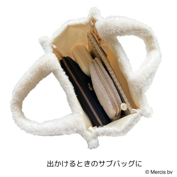 Miffy 米菲兔 經典毛毛 手提袋 
