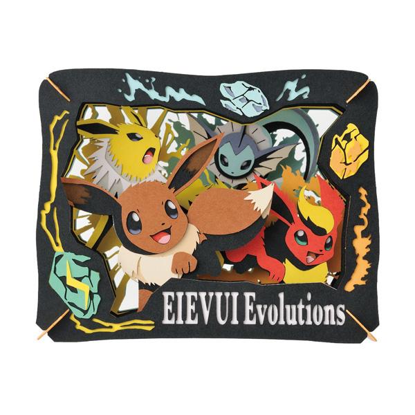 寶可夢 DIY立體紙劇場-伊布 