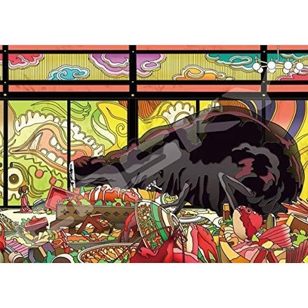 『日本製』宮崎駿 神隱少女 208pcs 透明壓克力拼圖 台南好玩.日本商品.日本正版.日本代購.日本雜貨.龍貓娃娃.宮崎駿周邊商品.魔女宅急便.神隱少女.無臉男.霍爾移動城堡.波妞.史努比.角落生物.拼圖.Peko牛奶妹.迪士尼