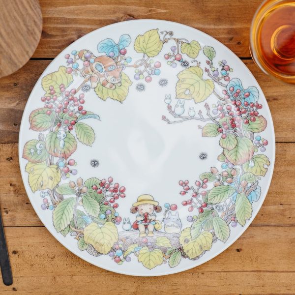 宮崎駿 日本製』Noritake 龍貓 骨瓷磁盤23cm-5J