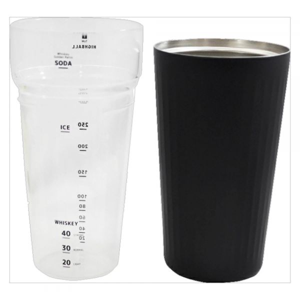 UCA  真空斷熱2用保冷杯  ¥2750 円-黑色 