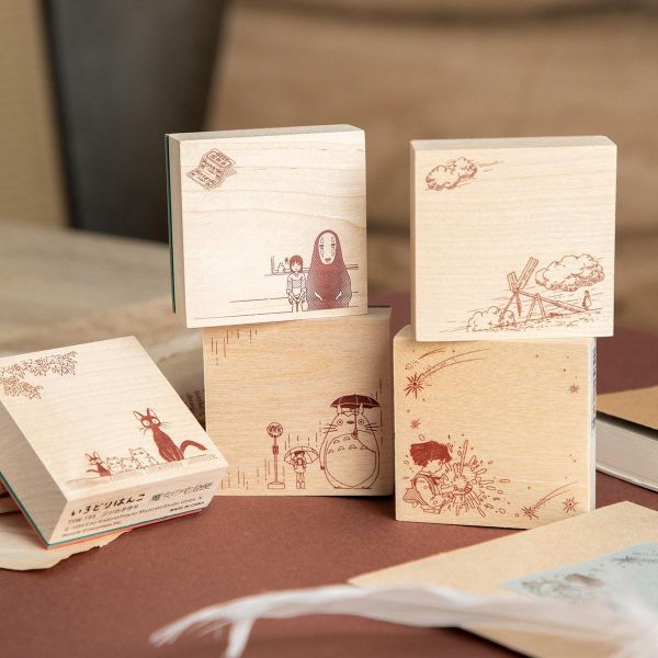 宮崎駿 霍爾移動城堡  橡皮印章～邂逅 