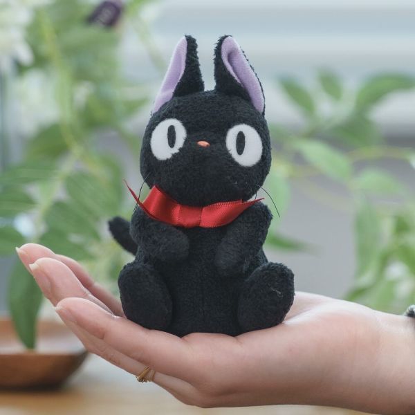 宮崎駿 魔女宅急便 黑貓吉吉  手掌偶/絨毛玩偶 