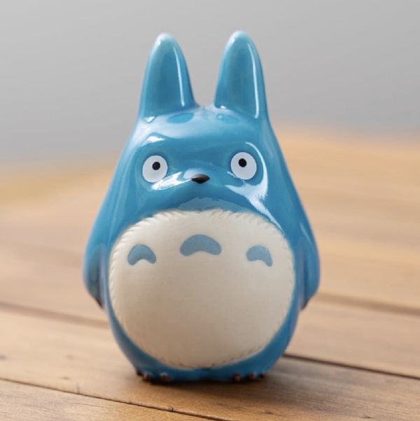 宮崎駿 龍貓 中龍貓/藍龍貓 陶瓷製公仔擺飾