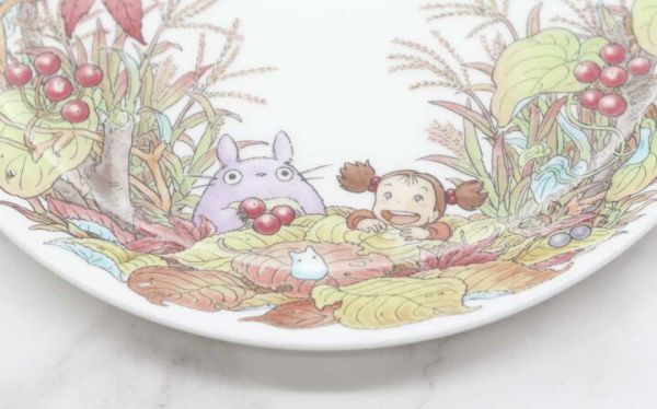 宮崎駿 日本製』Noritake 龍貓 骨瓷磁盤23cm-6J