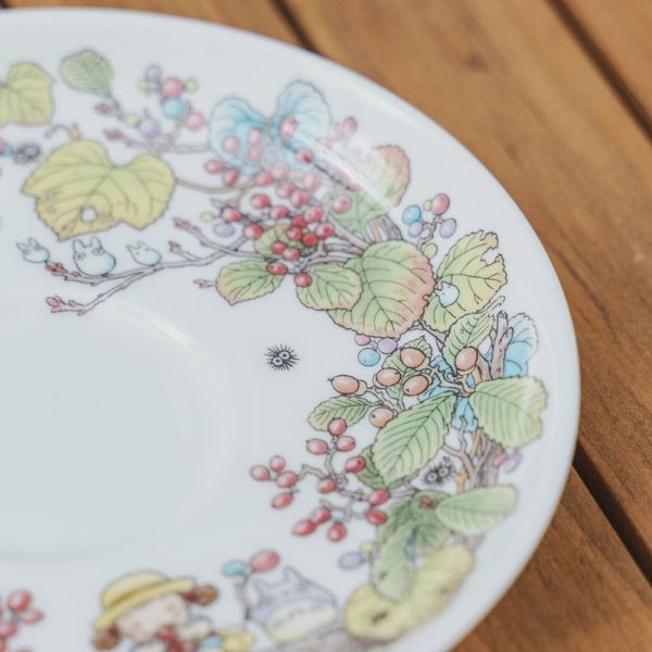 宮崎駿 日本製』Noritake 龍貓 骨瓷奶茶/咖啡杯盤組-5J 台南好玩.日本商品.日本正版.日本代購.日本雜貨.龍貓娃娃.宮崎駿周邊商品.魔女宅急便.神隱少女.無臉男.霍爾移動城堡.波妞.史努比.角落生物.拼圖.Peko牛奶妹.迪士尼