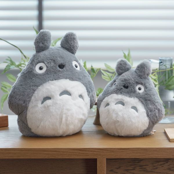 『限量稀少商品』宮崎駿 龍貓 超軟毛系列玩偶/絨毛玩具M 