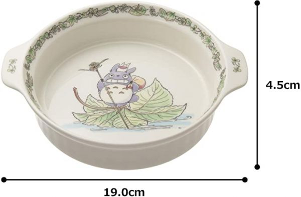 宮崎駿 Noritake 龍貓 骨瓷圓型烤盤/深盤 台南好玩.日本商品.日本正版.日本代購.日本雜貨.龍貓娃娃.宮崎駿周邊商品.魔女宅急便.神隱少女.無臉男.霍爾移動城堡.波妞.史努比.角落生物.拼圖.Peko牛奶妹.迪士尼