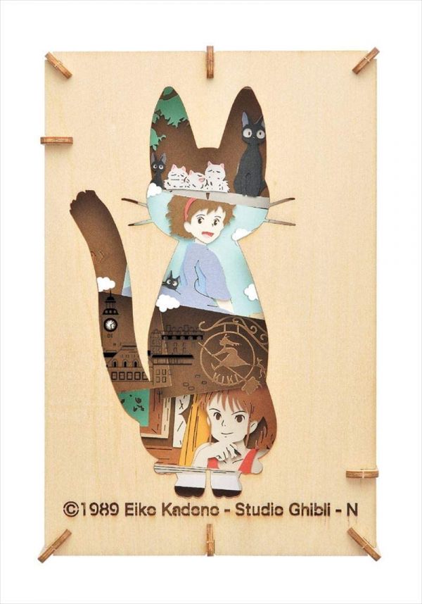 宮崎駿  魔女宅急便 DIY立體紙劇場- 台南好玩.日本商品.日本正版.日本代購.日本雜貨.龍貓娃娃.宮崎駿周邊商品.魔女宅急便.神隱少女.無臉男.霍爾移動城堡.波妞.史努比.角落生物.拼圖.Peko牛奶妹.迪士尼