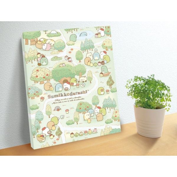角落生物  366pcs板畫藝術拼圖 台南好玩.日本商品.日本正版.日本代購.日本雜貨.龍貓娃娃.宮崎駿周邊商品.魔女宅急便.神隱少女.無臉男.霍爾移動城堡.波妞.史努比.角落生物.拼圖.Peko牛奶妹.迪士尼