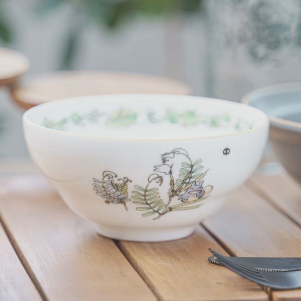 宮崎駿 Noritake 龍貓 骨瓷碗/飯碗 台南好玩.日本商品.日本正版.日本代購.日本雜貨.龍貓娃娃.宮崎駿周邊商品.魔女宅急便.神隱少女.無臉男.霍爾移動城堡.波妞.史努比.角落生物.拼圖.Peko牛奶妹.迪士尼