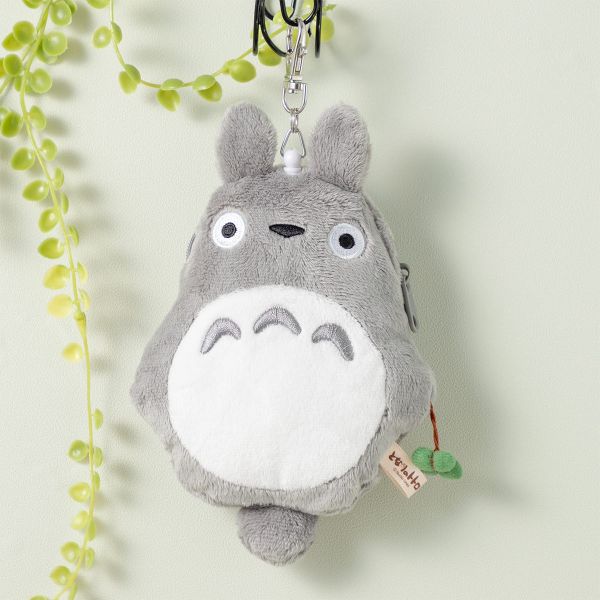 宮崎駿 龍貓 大灰龍貓伸縮票卡夾／證件套／零錢包 台南好玩.日本商品.日本正版.日本代購.日本雜貨.龍貓娃娃.宮崎駿周邊商品.魔女宅急便.神隱少女.無臉男.霍爾移動城堡.波妞.史努比.角落生物.拼圖.Peko牛奶妹.迪士尼