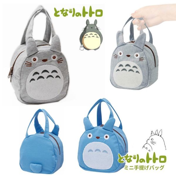 宮崎駿 龍貓 大灰龍貓造形厚棉手提袋/便當袋 台南好玩.日本商品.日本正版.日本代購.日本雜貨.龍貓娃娃.宮崎駿周邊商品.魔女宅急便.神隱少女.無臉男.霍爾移動城堡.波妞.史努比.角落生物.拼圖.Peko牛奶妹.迪士尼.