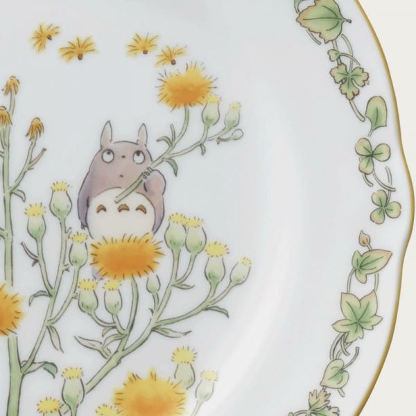宮崎駿 Noritake 龍貓 骨瓷瓷盤/圓盤-22cm 