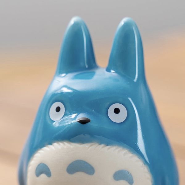 宮崎駿 龍貓 中龍貓/藍龍貓 陶瓷製公仔擺飾