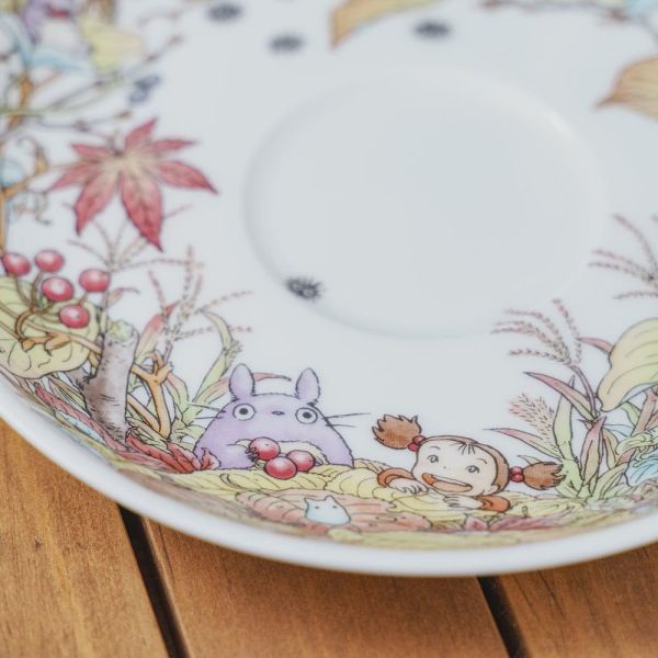 宮崎駿 日本製』Noritake 龍貓 骨瓷奶茶/咖啡杯盤組-6J 台南好玩.日本商品.日本正版.日本代購.日本雜貨.龍貓娃娃.宮崎駿周邊商品.魔女宅急便.神隱少女.無臉男.霍爾移動城堡.波妞.史努比.角落生物.拼圖.Peko牛奶妹.迪士尼