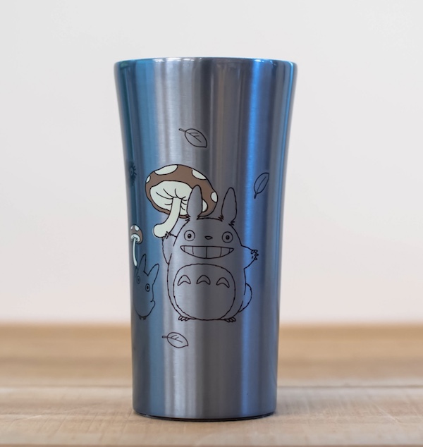 宮崎駿 龍貓 不鏽鋼杯保溫杯300ml 台南好玩.日本商品.日本正版.日本代購.日本雜貨.龍貓娃娃.宮崎駿周邊商品.魔女宅急便.神隱少女.無臉男.霍爾移動城堡.波妞.史努比.角落生物.拼圖.Peko牛奶妹.迪士尼.