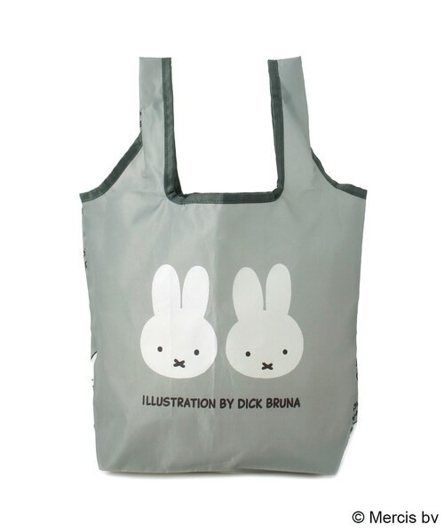 Miffy 環保購物袋-灰色款 