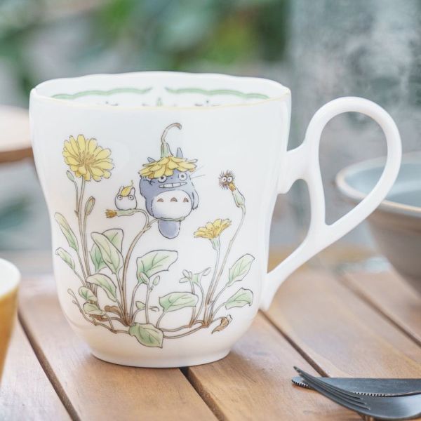 宮崎駿 Noritake 龍貓骨瓷馬克杯 台南好玩.日本商品.日本正版.日本代購.日本雜貨.龍貓娃娃.宮崎駿周邊商品.魔女宅急便.神隱少女.無臉男.霍爾移動城堡.波妞.史努比.角落生物.拼圖.Peko牛奶妹.迪士尼