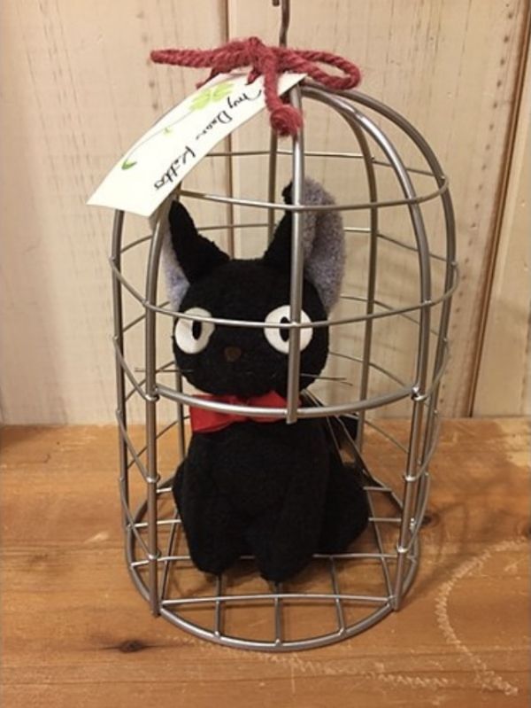 宮崎駿 魔女宅急便 擺姿態的吉吉 絨毛玩偶 台南好玩.日本商品.日本正版.日本代購.日本雜貨.龍貓娃娃.宮崎駿周邊商品.魔女宅急便.神隱少女.無臉男.霍爾移動城堡.波妞.史努比.角落生物.拼圖.Peko牛奶妹.迪士尼