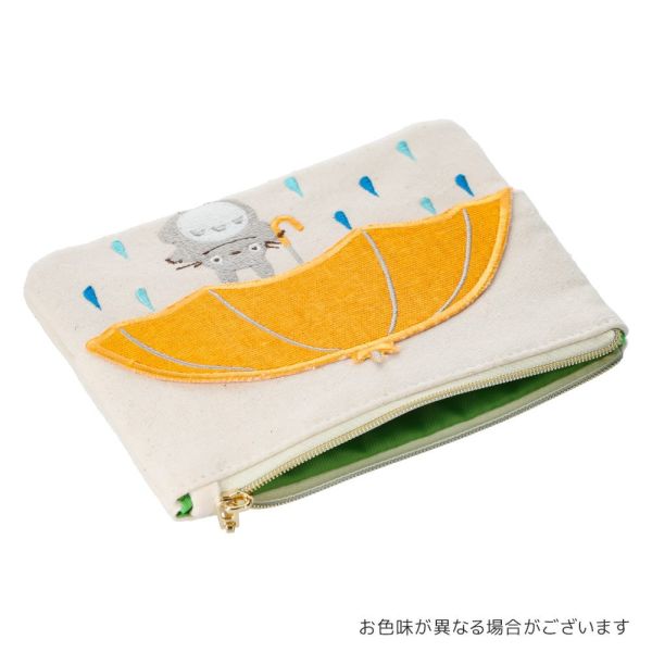 宮崎駿 龍貓刺繡造型 有面紙夾層 收納包 