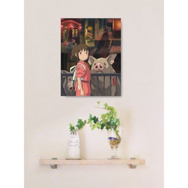 宮崎駿 神隱少女 366pcs 版畫藝術拼圖-隧道之外 台南好玩.日本商品.日本正版.日本代購.日本雜貨.龍貓娃娃.宮崎駿周邊商品.魔女宅急便.神隱少女.無臉男.霍爾移動城堡.波妞.史努比.角落生物.拼圖.Peko牛奶妹.迪士尼.
