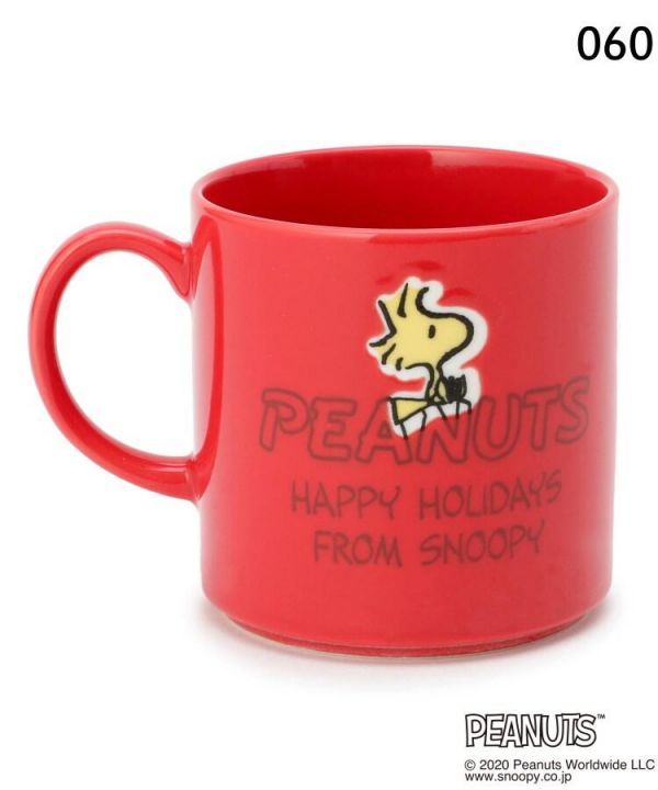 『日本製』PEANUTS史努比 馬克杯＋木盒-紅 台南好玩.日本商品.日本正版.日本代購.日本雜貨.龍貓娃娃.宮崎駿周邊商品.魔女宅急便.神隱少女.無臉男.霍爾移動城堡.波妞.史努比.角落生物.拼圖.Peko牛奶妹.迪士尼