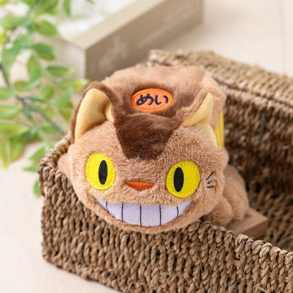 宮崎駿 龍貓 貓巴士/貓公車 軟綿綿手玉玩偶- M 