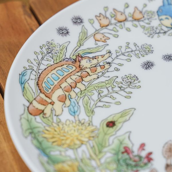 宮崎駿 日本製』Noritake 龍貓 骨瓷磁盤23cm-2J