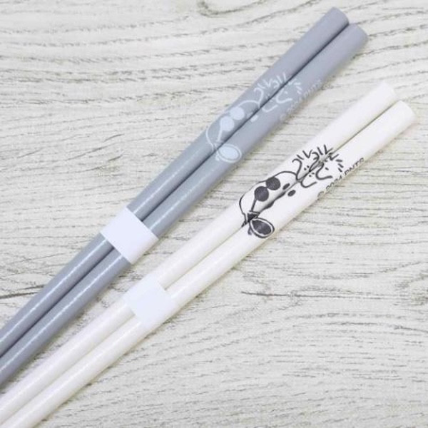 日本製』史努比 天然木 筷子雙人組合 