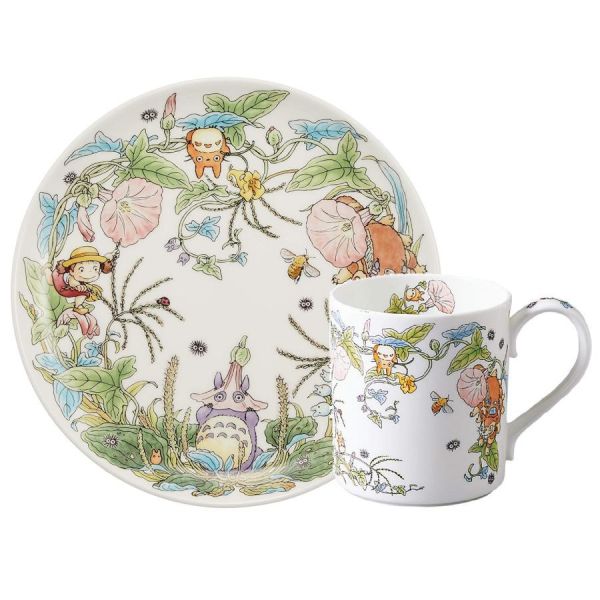 宮崎駿 日本製』Noritake 龍貓 骨瓷磁盤23cm-4J