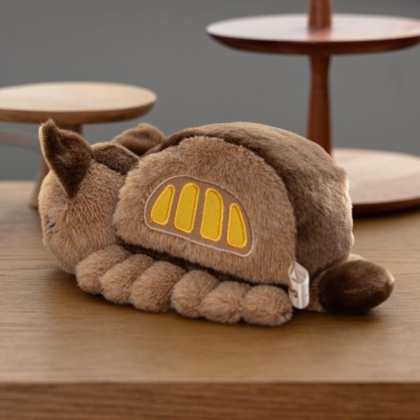 宮崎駿 龍貓 貓巴士/貓公車 軟綿綿手玉玩偶- M 