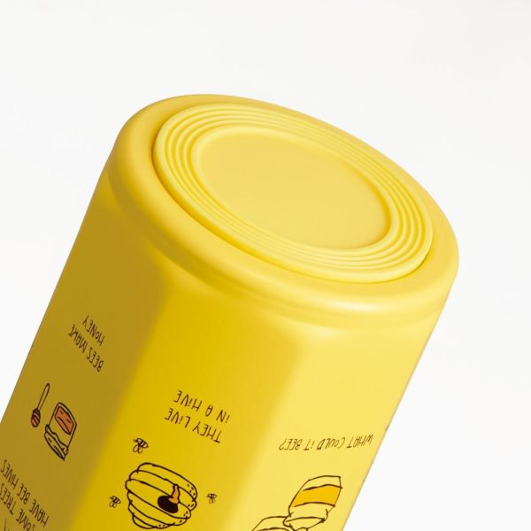 迪士尼 小熊維尼8角造型保溫保冷保溫瓶-500ml 