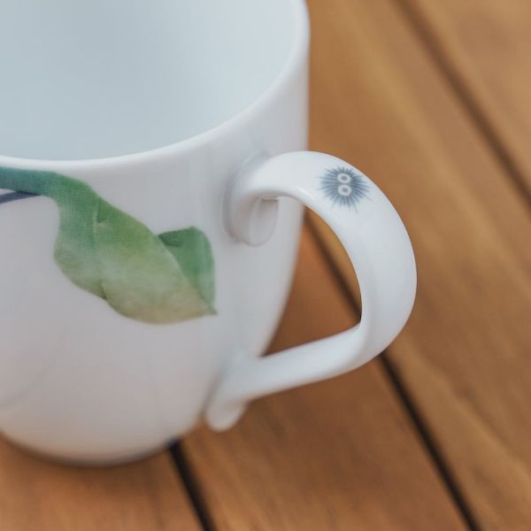 宮崎駿 Noritake 龍貓 蔬果系列馬克杯～茄子 台南好玩.日本商品.日本正版.日本代購.日本雜貨.龍貓娃娃.宮崎駿周邊商品.魔女宅急便.神隱少女.無臉男.霍爾移動城堡.波妞.史努比.角落生物.拼圖.Peko牛奶妹.迪士尼