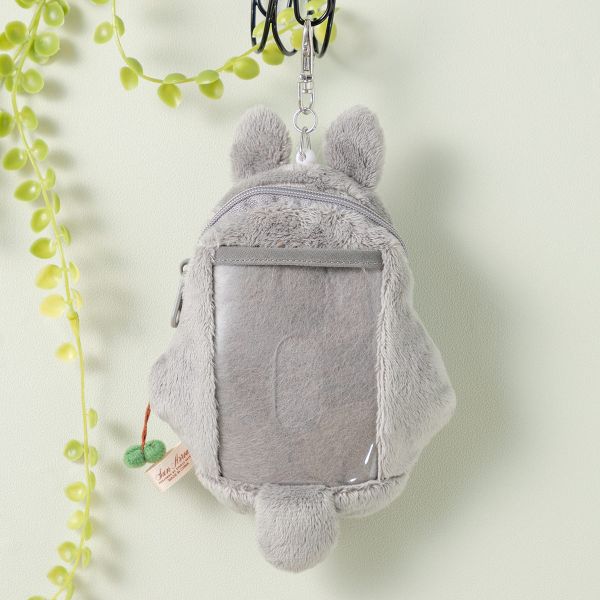 宮崎駿 龍貓 大灰龍貓伸縮票卡夾／證件套／零錢包 台南好玩.日本商品.日本正版.日本代購.日本雜貨.龍貓娃娃.宮崎駿周邊商品.魔女宅急便.神隱少女.無臉男.霍爾移動城堡.波妞.史努比.角落生物.拼圖.Peko牛奶妹.迪士尼