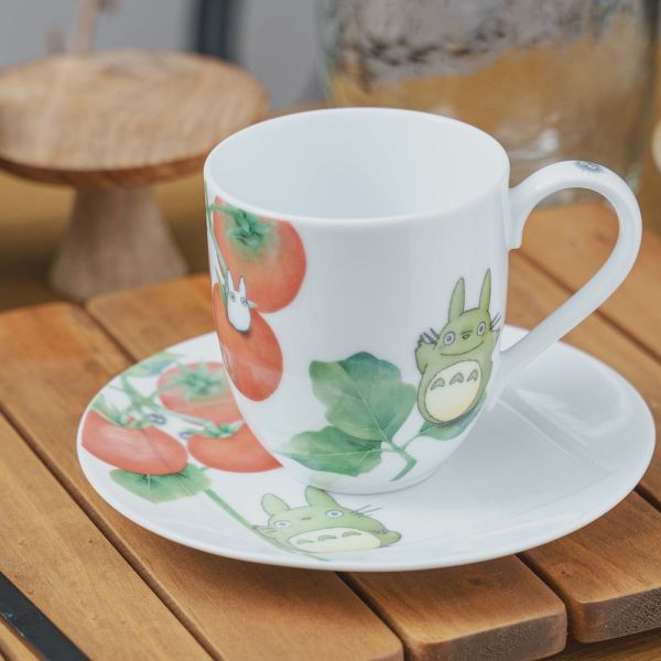 宮崎駿 Noritake 龍貓 蔬果系列馬克杯～番茄 台南好玩.日本商品.日本正版.日本代購.日本雜貨.龍貓娃娃.宮崎駿周邊商品.魔女宅急便.神隱少女.無臉男.霍爾移動城堡.波妞.史努比.角落生物.拼圖.Peko牛奶妹.迪士尼