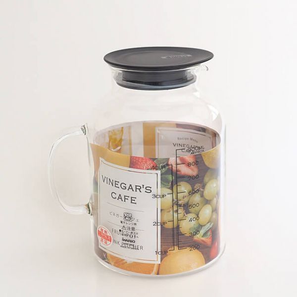 『日本製』HARIO 耐熱玻璃水壺1000ml 