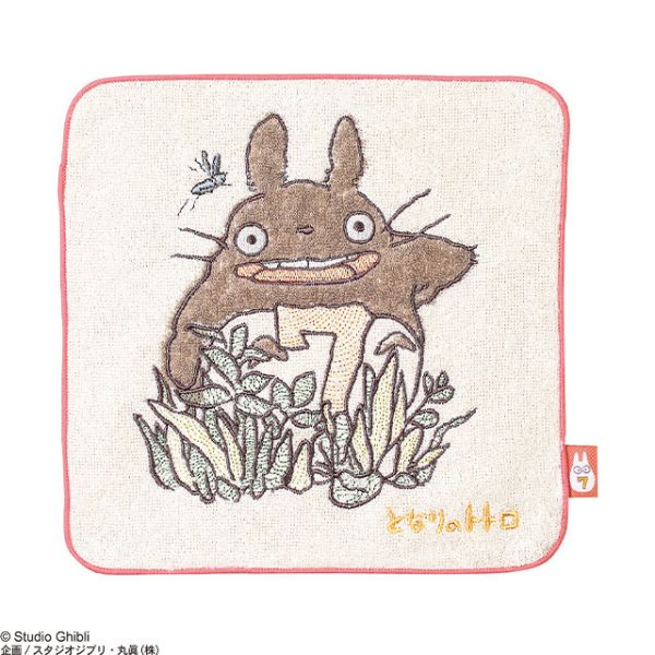 宮崎駿 龍貓 月份小方巾-7月 台南好玩.日本商品.日本正版.日本代購.日本雜貨.龍貓娃娃.宮崎駿周邊商品.魔女宅急便.神隱少女.無臉男.霍爾移動城堡.波妞.史努比.角落生物.拼圖.Peko牛奶妹.迪士尼