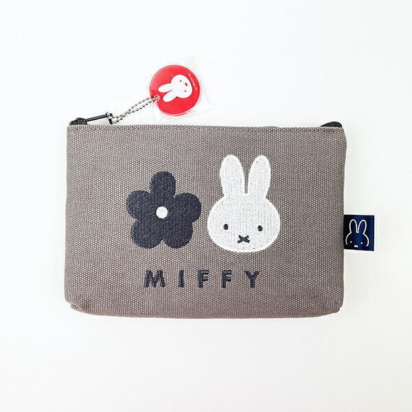MIFFY米菲兔 帆布材質收納包/化妝包 