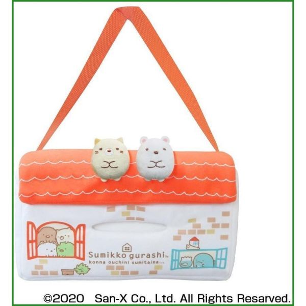 角落生物 造型面紙盒 台南好玩.日本商品.日本正版.日本代購.日本雜貨.龍貓娃娃.宮崎駿周邊商品.魔女宅急便.神隱少女.無臉男.霍爾移動城堡.波妞.史努比.角落生物.拼圖.Peko牛奶妹.迪士尼