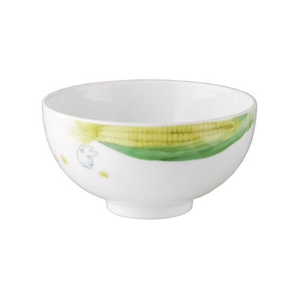 宮崎駿 Noritake 龍貓蔬果系列飯碗～玉米 台南好玩.日本商品.日本正版.日本代購.日本雜貨.龍貓娃娃.宮崎駿周邊商品.魔女宅急便.神隱少女.無臉男.霍爾移動城堡.波妞.史努比.角落生物.拼圖.Peko牛奶妹.迪士尼