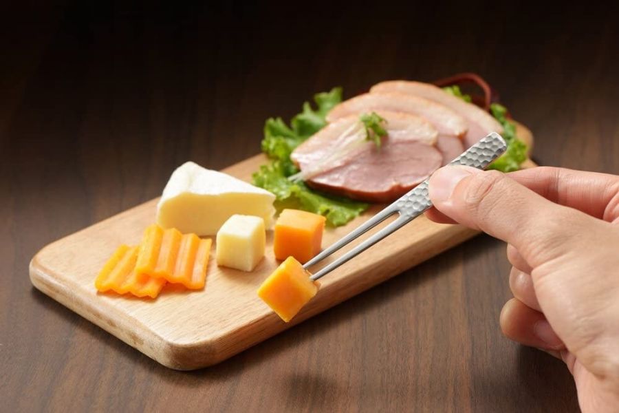 『日本製』槌目點心叉 ~2入 